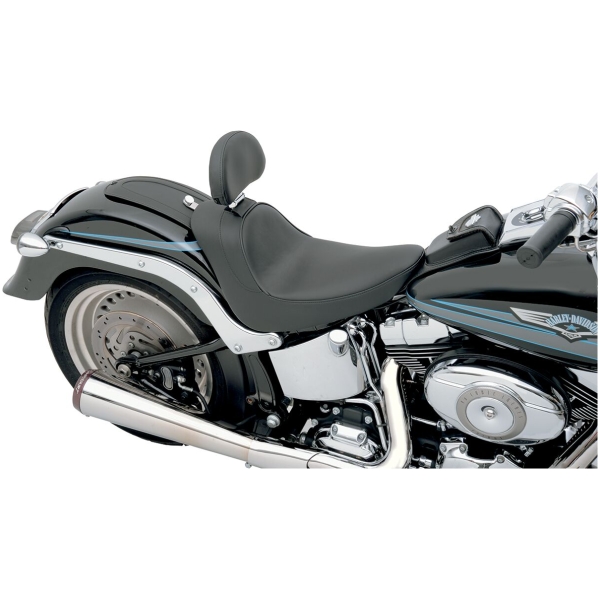 SEAT SOLO W/OPTIONAL EZ GLIDE BACKREST FRONT WITH DRIVER BACKREST RECEPTACLE VINYL BLACK - Bild 2