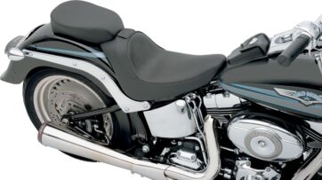 SEAT SOLO W/OPTIONAL EZ GLIDE BACKREST FRONT WITH DRIVER BACKREST RECEPTACLE VINYL BLACK - Bild 4