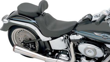 SEAT SOLO W/OPTIONAL EZ GLIDE BACKREST FRONT WITH DRIVER BACKREST RECEPTACLE VINYL BLACK - Bild 5