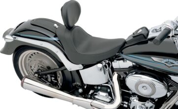 SEAT SOLO W/OPTIONAL EZ GLIDE BACKREST FRONT WITH DRIVER BACKREST RECEPTACLE VINYL BLACK - Bild 6