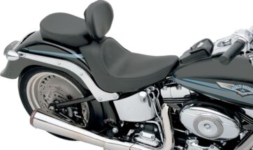 SEAT SOLO W/OPTIONAL EZ GLIDE BACKREST FRONT WITH DRIVER BACKREST RECEPTACLE VINYL BLACK - Bild 8