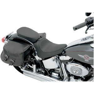 PILLION PAD SOLO REAR WIDE VINYL BLACK