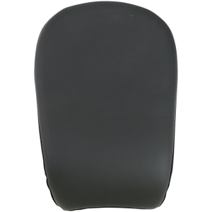 PILLION PAD WIDE REAR SMOOTH LEATHER BLACK
