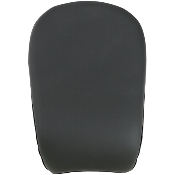 PILLION PAD WIDE REAR SMOOTH LEATHER BLACK
