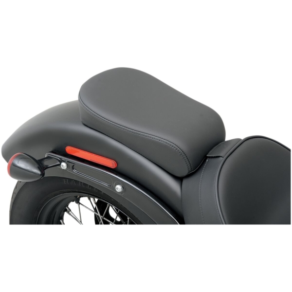 PILLION PAD WIDE REAR SMOOTH LEATHER BLACK - Bild 2