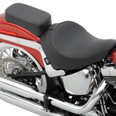 SEAT STANDARD FRONT WITH DRIVER BACKREST RECEPTACLE VINYL BLACK