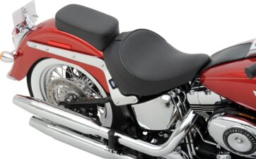 SEAT STANDARD FRONT WITH DRIVER BACKREST RECEPTACLE VINYL BLACK