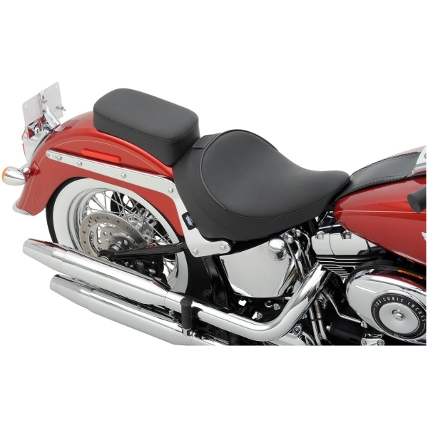 SEAT STANDARD FRONT WITH DRIVER BACKREST RECEPTACLE VINYL BLACK