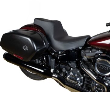 Predator III Seat - Smooth - Black - Softail 18+ - Bild 3