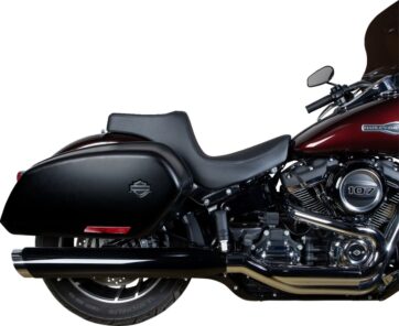 Predator III Seat - Smooth - Black - Softail 18+ - Bild 4