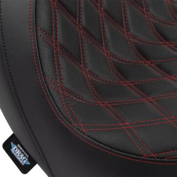 Predator Seat - Double Diamond w/ Red Sitching - Vinyl - FL - Bild 4