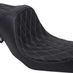 SEAT PREDATOR III DOUBLE DIAMOND BLACK/SILVER