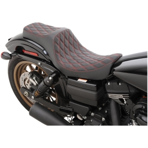 SEAT PREDATOR III DOUBLE DIAMOND BLACK/RED