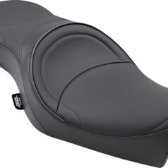 SEAT LOW-PROFILE TOURING REAR 2-UP VINYL BLACK