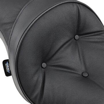 SEAT LOW-PROFILE TOURING REAR 2-UP VINYL BLACK - Bild 2