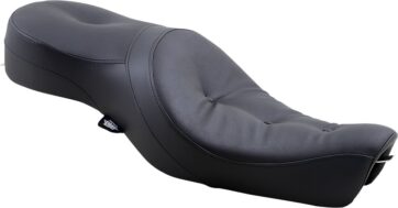 SEAT WIDE LOW-PROFILE REAR 2-UP VINYL BLACK