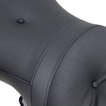 SEAT WIDE LOW-PROFILE REAR 2-UP VINYL BLACK - Bild 2