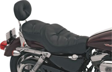 SEAT WIDE LOW-PROFILE REAR 2-UP VINYL BLACK - Bild 3
