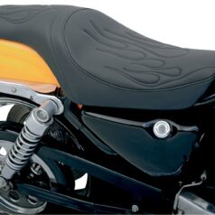 SEAT PREDATOR REAR FULL LENGTH VINYL BLACK