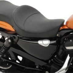 SEAT LOW-PROFILE DOUBLE BUCKET SMOOTH BLACK