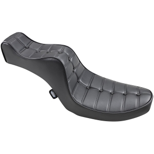 SEAT MINI KING AND QUEEN REAR 2-UP VINYL BLACK