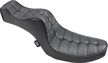 SEAT MINI KING AND QUEEN REAR 2-UP VINYL BLACK