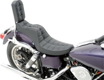 SEAT MINI KING AND QUEEN REAR 2-UP VINYL BLACK - Bild 4