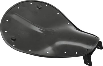 SEAT BASE SPRING SOLO SMALL FRONT WITH HINGE STEEL BLACK
