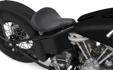 SEAT SPRING SOLO LARGE FRONT SOLO VINYL BLACK - Bild 2