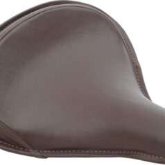 SEAT SPRING SOLO LARGE FRONT SOLO LEATHER BROWN