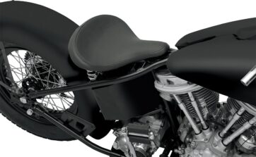 SEAT SPRING SOLO LARGE FRONT SOLO LEATHER BLACK - Bild 4