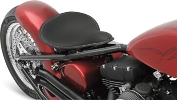 SEAT SPRING SOLO LARGE LOW-PROFILE FRONT SOLO LEATHER WHITE - Bild 3
