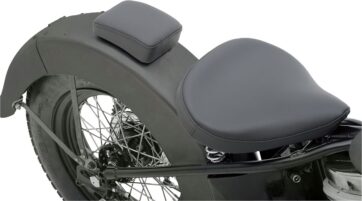 PILLION PAD SPRING SOLO SMALL REAR SOLO LEATHER BLACK - Bild 2