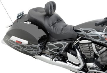 SEAT LOW-PROFILE TOURING PILLOW VINYL BLACK - Bild 3