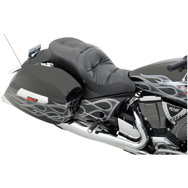 SEAT LOW-PROFILE TOURING PILLOW VINYL BLACK - Bild 4