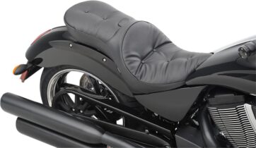 SEAT REAR LOW PROFILE VINYL BLACK