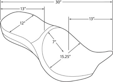 SEAT REAR LOW PROFILE VINYL BLACK - Bild 4