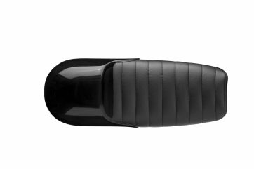 SEAT CX500 FLAT AND COWL SEAT SYNTHETIC LEATHER ABS PLASTIC BLACK - Bild 4