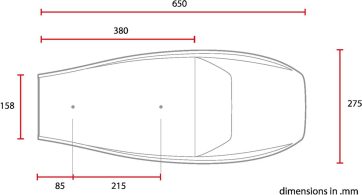 SEAT FLAT TRACK SCR4FC SYNTHETIC LEATHER ABS PLASTIC BLACK - Bild 3