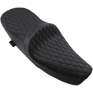 SEAT LOW TR DIAM BLK/VNYL