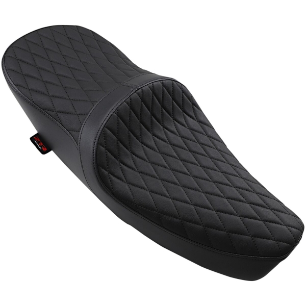 SEAT LOW TR DIAM BLK/VNYL