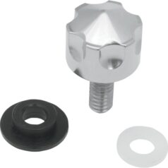 SEAT MOUNT KNOB REAR SIX-SHOOTER STAINLESS STEEL NATURAL