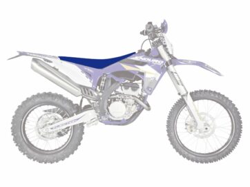 PYRAMID SEAT COVER BLUE - Bild 2