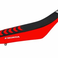DOUBLE GRIP 3 SEAT COVER RED/BLACK