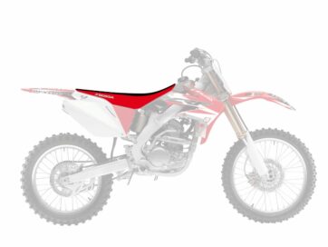 DOUBLE GRIP 3 SEAT COVER RED/BLACK - Bild 2