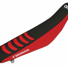 DOUBLE GRIP 3 SEAT COVER RED/BLACK