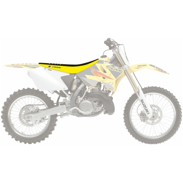 DOUBLE GRIP 3 SEAT COVER YELLOW/BLACK - Bild 2