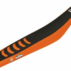 DOUBLE GRIP 3 SEAT COVER ORANGE/BLACK