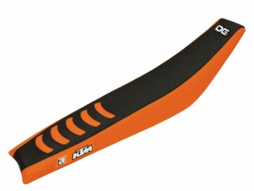 DOUBLE GRIP 3 SEAT COVER ORANGE/BLACK