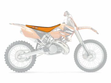 DOUBLE GRIP 3 SEAT COVER ORANGE/BLACK - Bild 2